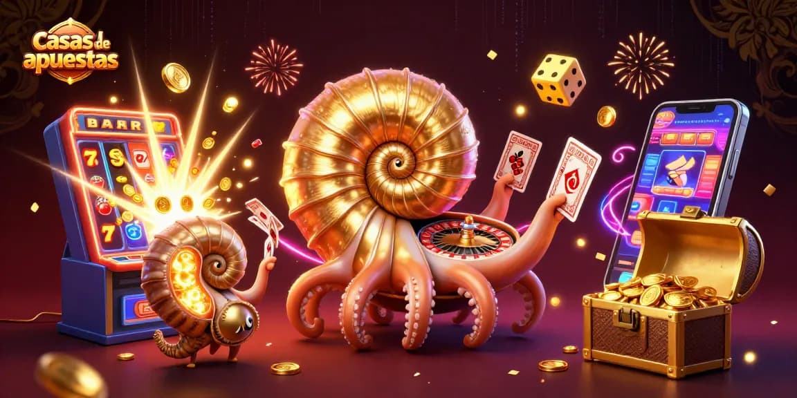 Explora las casas de apuestas con enormes premios, tragamonedas y juegos de estrategia.
