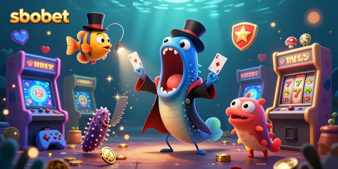 Win big with sbobet as our magical sea characters perform spectacular card tricks