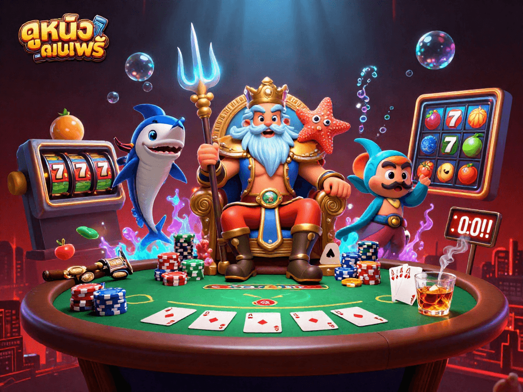 เล่นเกมพนันแบบดูหนังออนไลน์ฟรีในโลกใต้ทะเลกับราชาแห่งทะเล