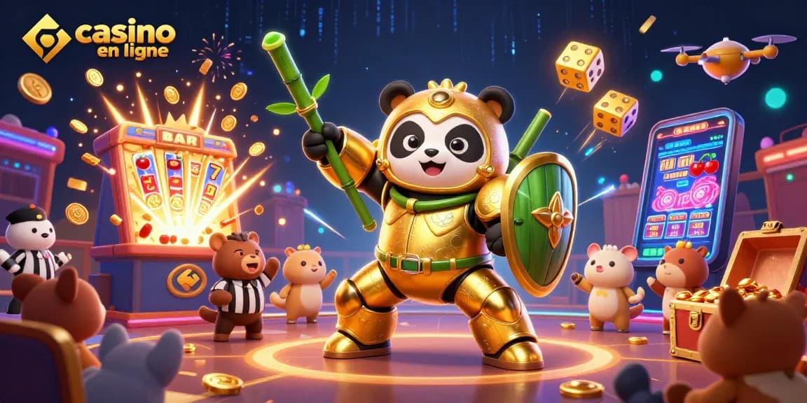 Jouez au casino en ligne avec des jeux excitants, machines à sous et jackpots lumineux.