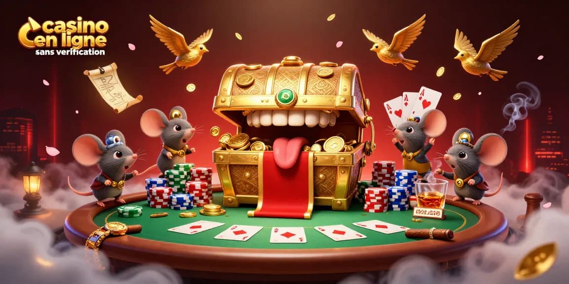 Visitez un casino en ligne sans vérification pour vivre l'excitation d'une partie de poker dynamique.