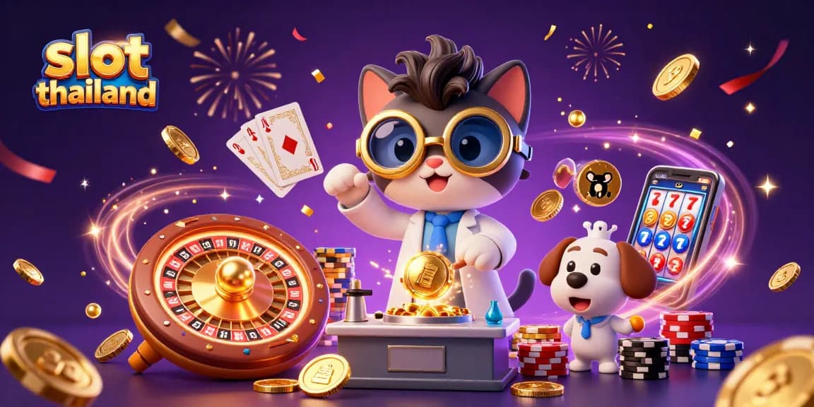Menangkan slot thailand dengan koin berkilauan dan permainan kasino yang penuh energi