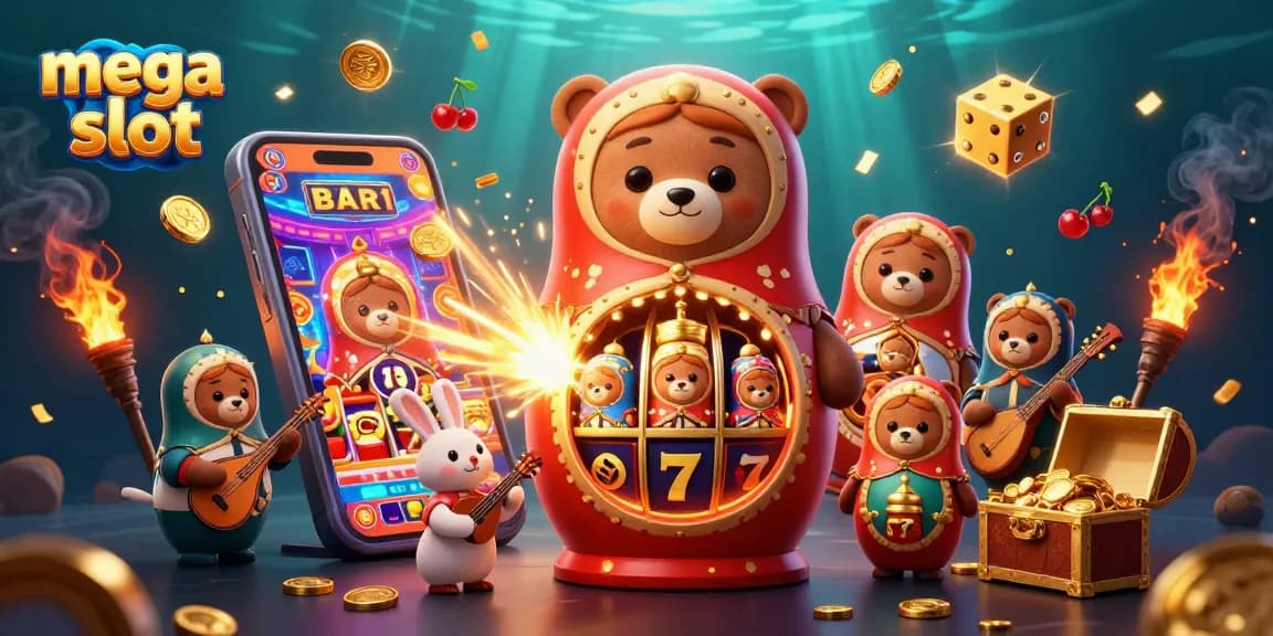 Memenangkan jackpot pada mega slot yang penuh warna dan keberuntungan di kasino online