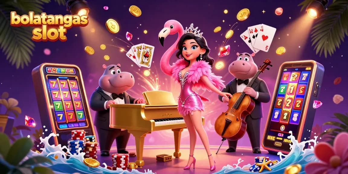 Experience bolatangkas slot excitement with vibrant 3D casino characters and dynamic game elements.