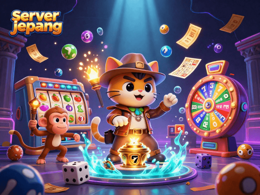 Experience thrilling gameplay with server jepang as a cat explorer uncovers casino treasures!