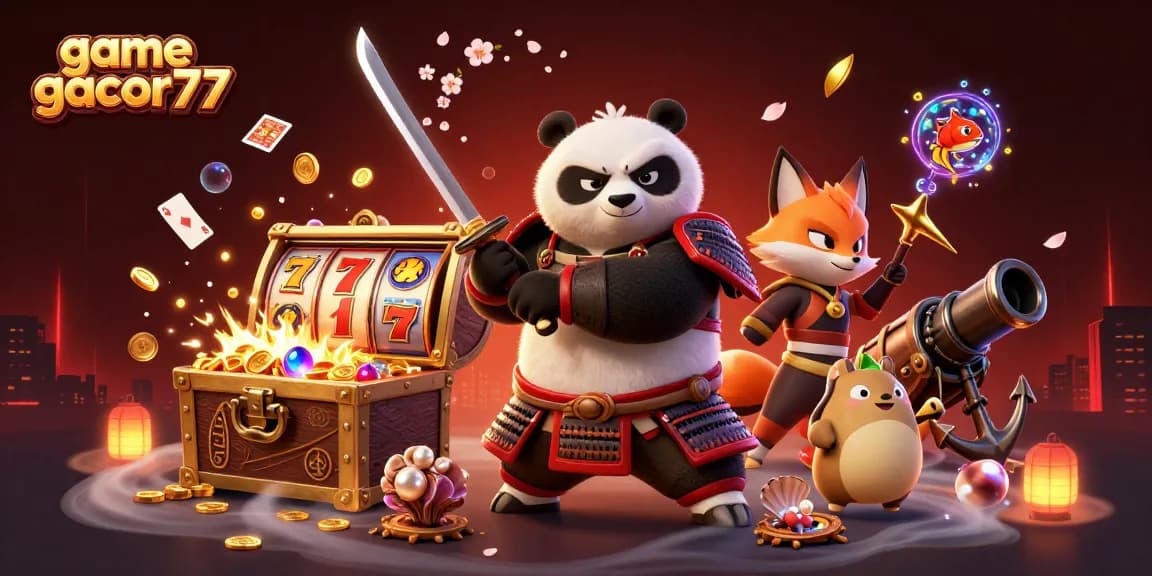 Temukan sensasi permainan slot menarik di game gacor77 dengan aksi berapi-api dan hadiah luar biasa!