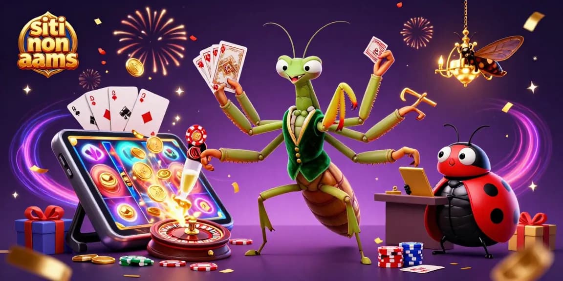 Scommetti con i migliori siti non AAMS, esplora la scena di gioco frizzante con personaggi dettagliati.