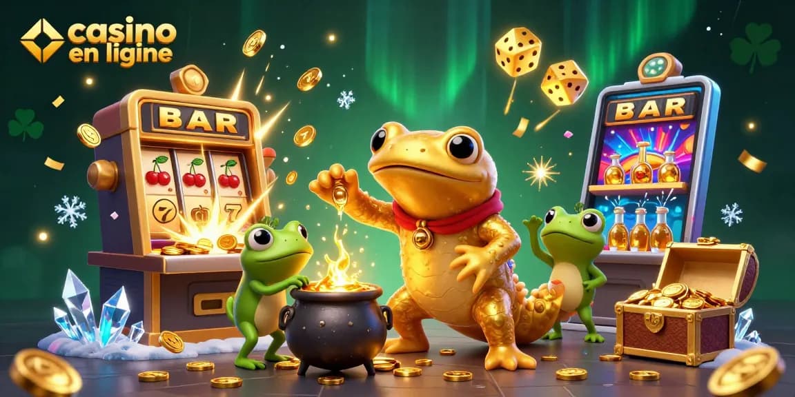 Jouez à des jeux passionnants sur le casino en ligne avec la chance de gagner différents jackpots.