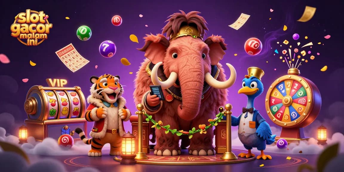 Mainkan slot gacor malam ini dengan bouncer mammoth dan tamu VIP siap menang jackpot