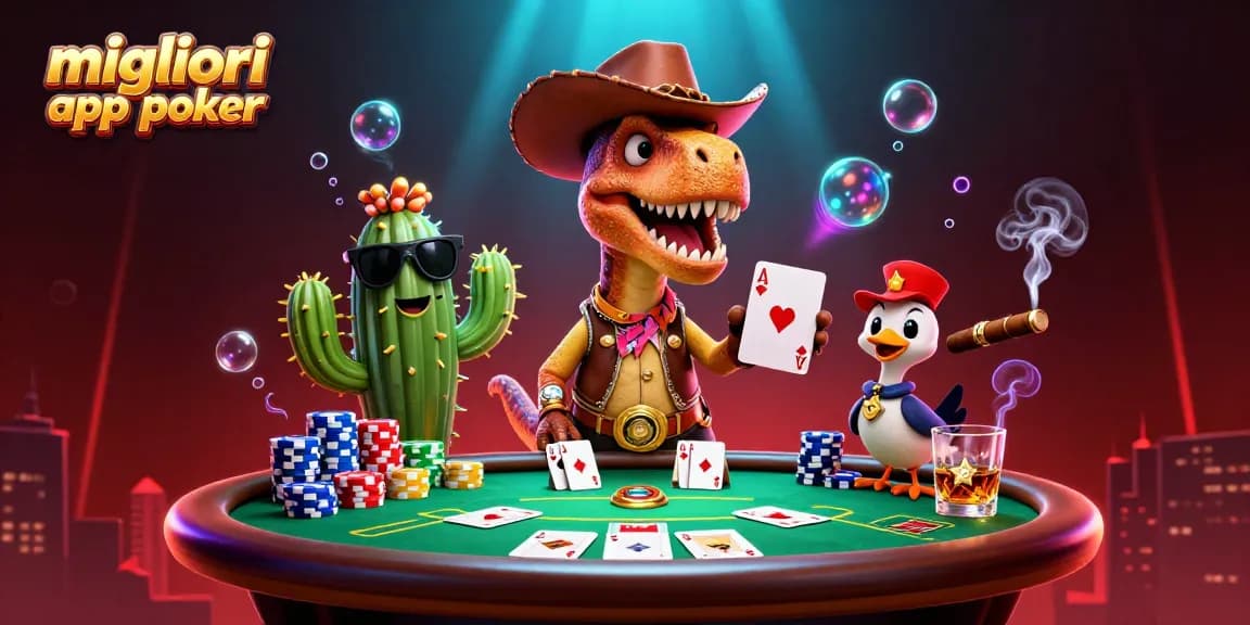 Scopri le migliori app poker per giocare con soldi veri in modo sicuro e divertente.