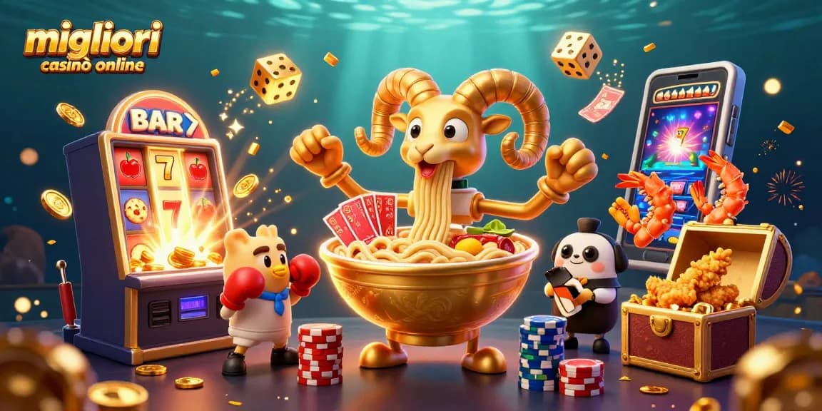 I migliori casinò online presentano un'emozionante scena 3D con personaggi unici e elementi di gioco vibranti.