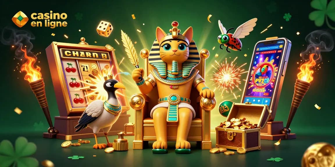 Participez à des jeux passionnants de casino en ligne avec des bonus fabuleux et des jackpots éclatants.