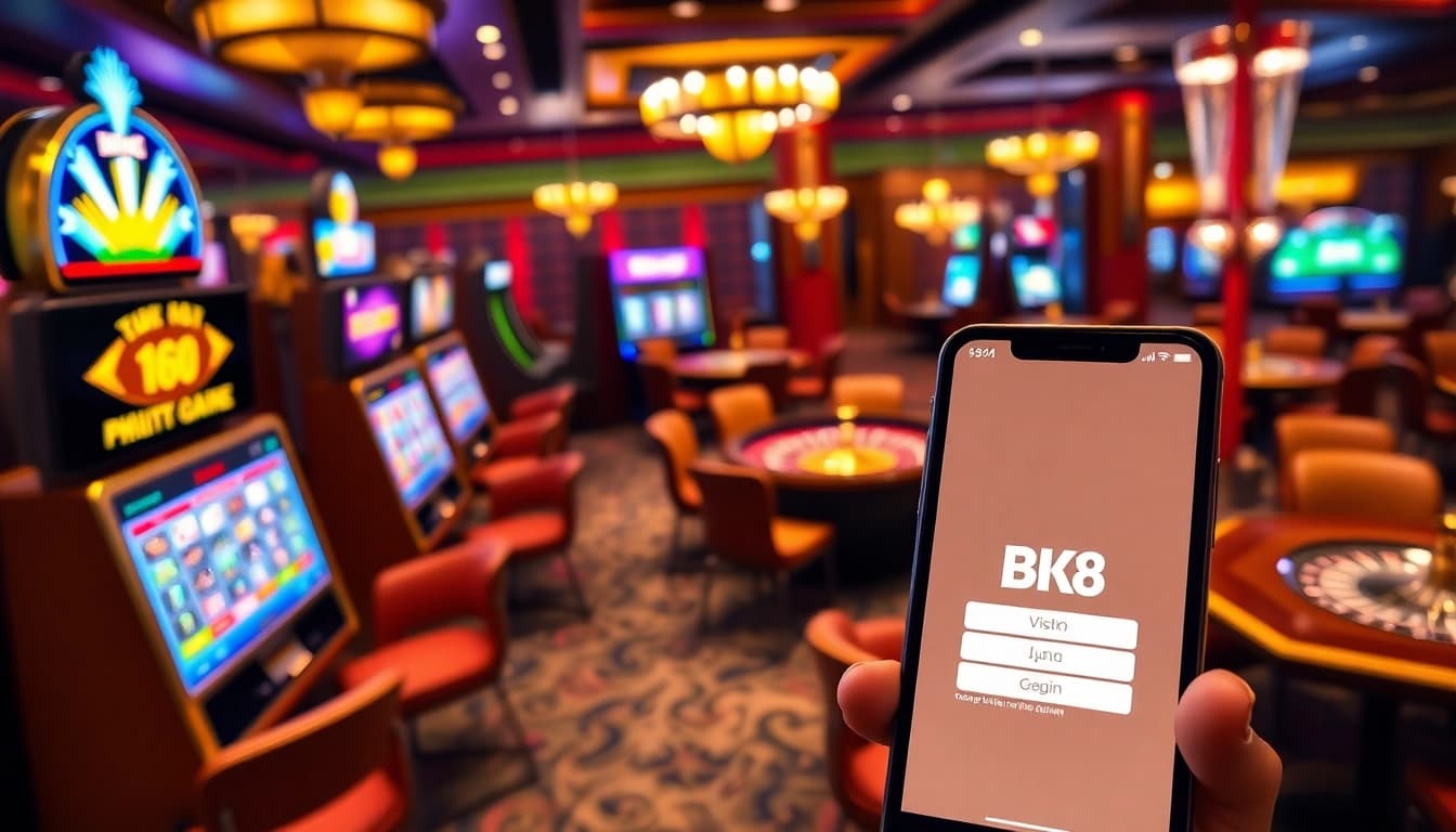 Engage in exciting gameplay at BK8 login with vibrant casino experiences.