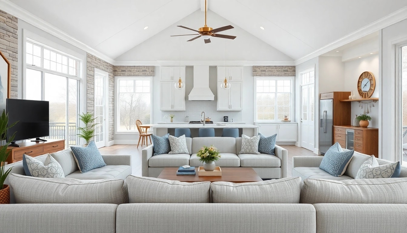 View of a beautifully designed cape cod home addition featuring modern architecture and open spaces.
