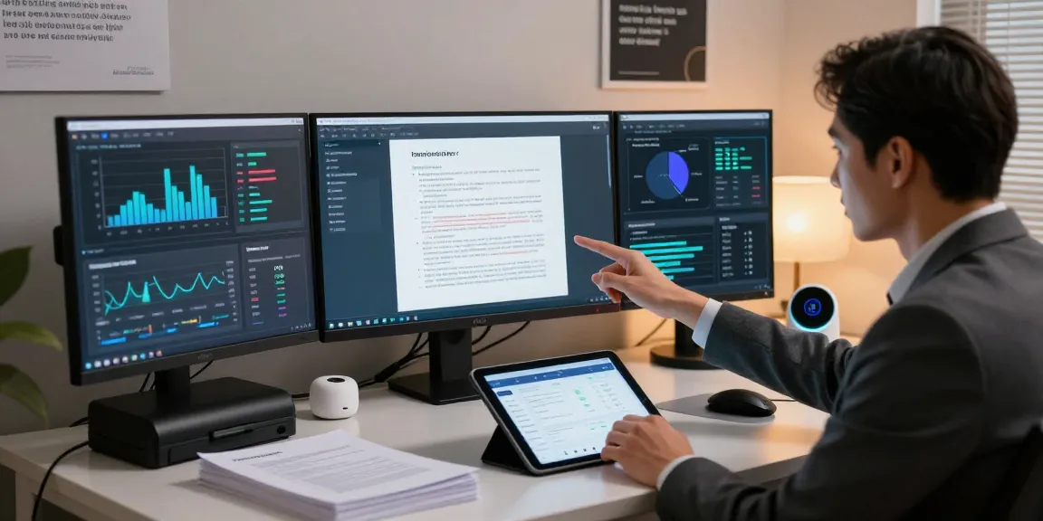 Detect fake PDF documents with advanced AI verification in a modern office setting