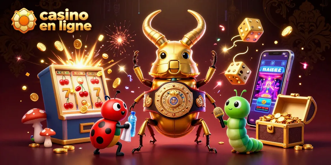 Découvrez les machines à sous et les gains du casino en ligne grâce à cette illustration dynamique.