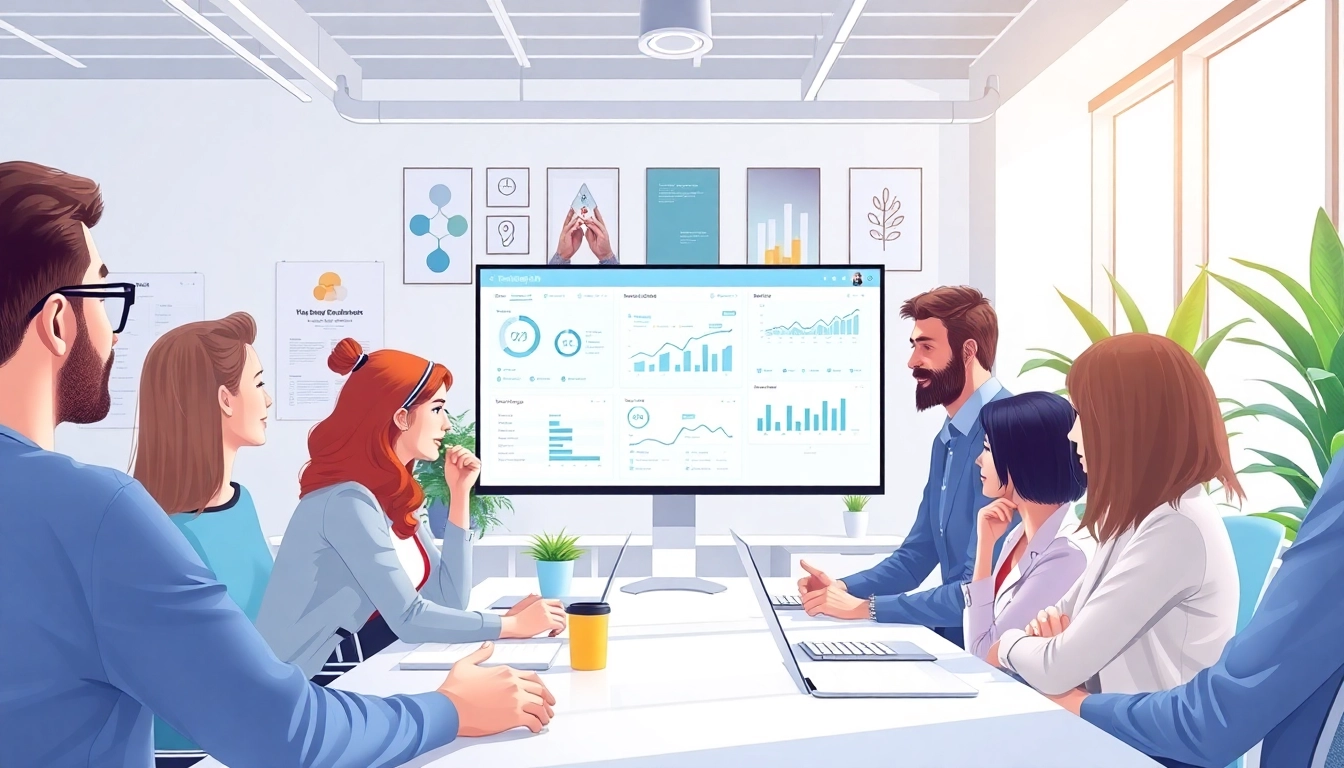 Engaging AI assistant for enterprise teams optimizing productivity in a modern office environment.