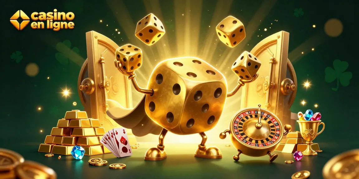 Jouer au casino en ligne tout en découvrant des trésors d'or scintillants et des jeux captivants.
