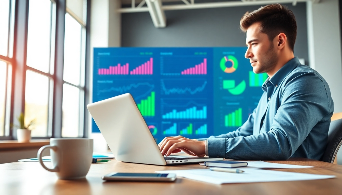 Engaging hubspot marketing email strategies in action, showcasing data analysis and productivity.