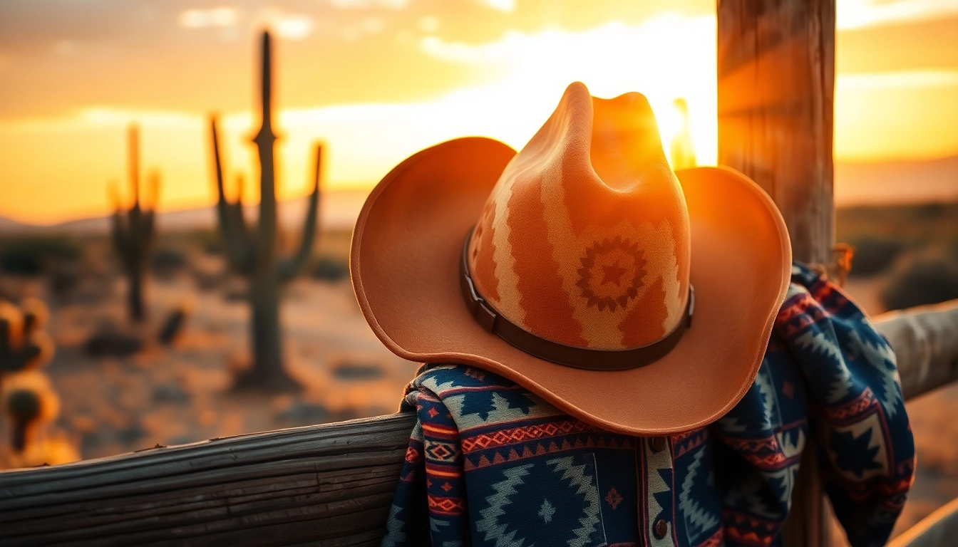 Model wearing stylish Aztec Print Western Wear with vibrant patterns and a rustic backdrop.