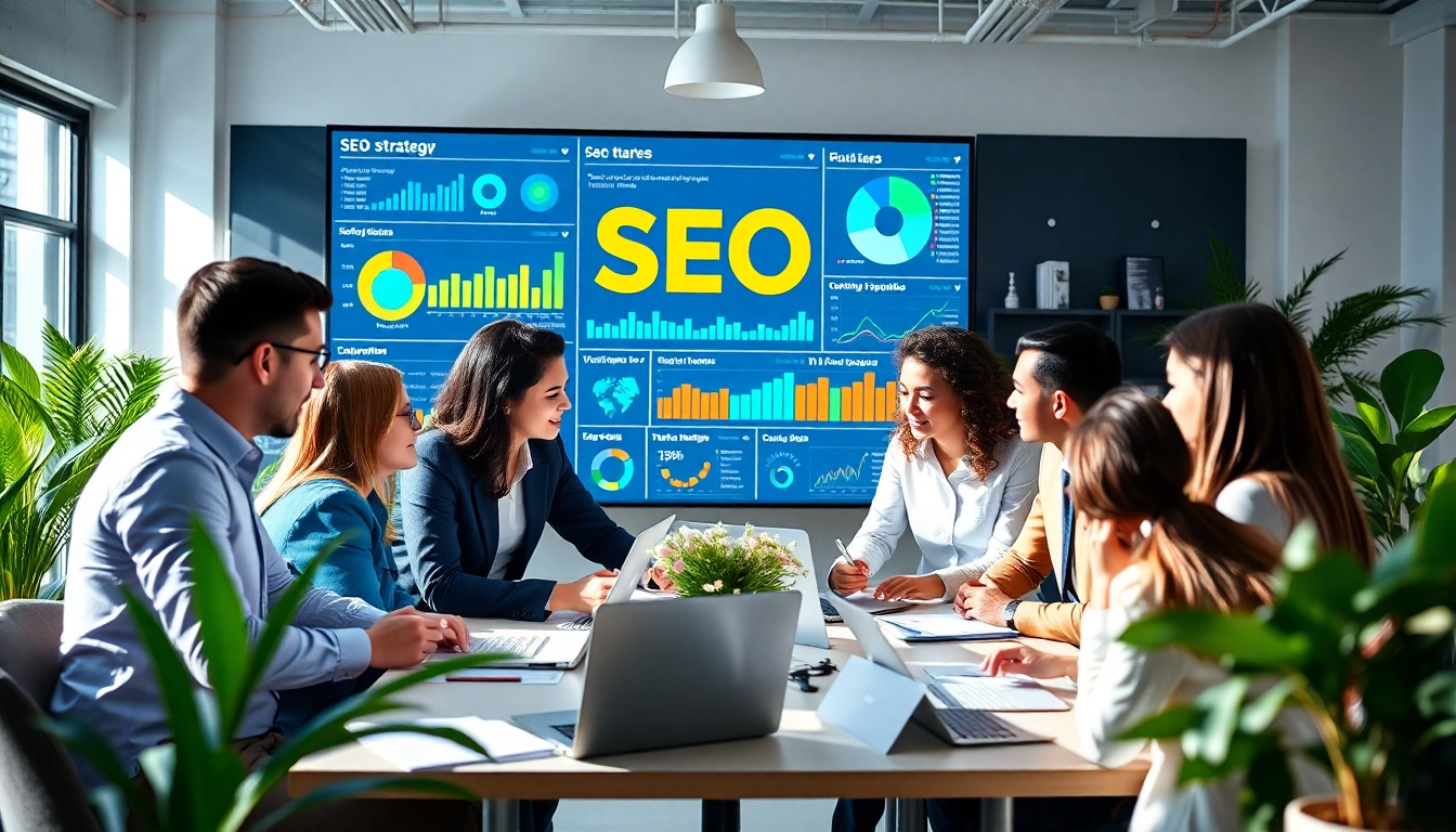 SEO Agency Clearwater working collaboratively in a bright office environment.