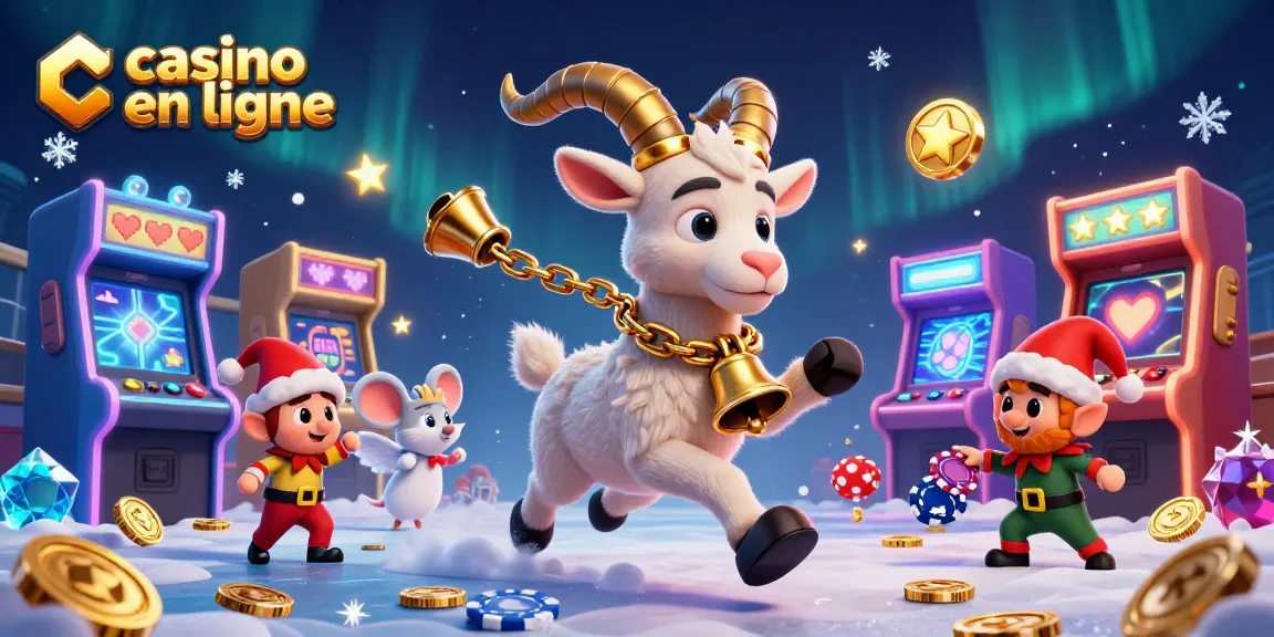 Jouer au casino en ligne avec Krampus, une souris ange et des elfes espiègles