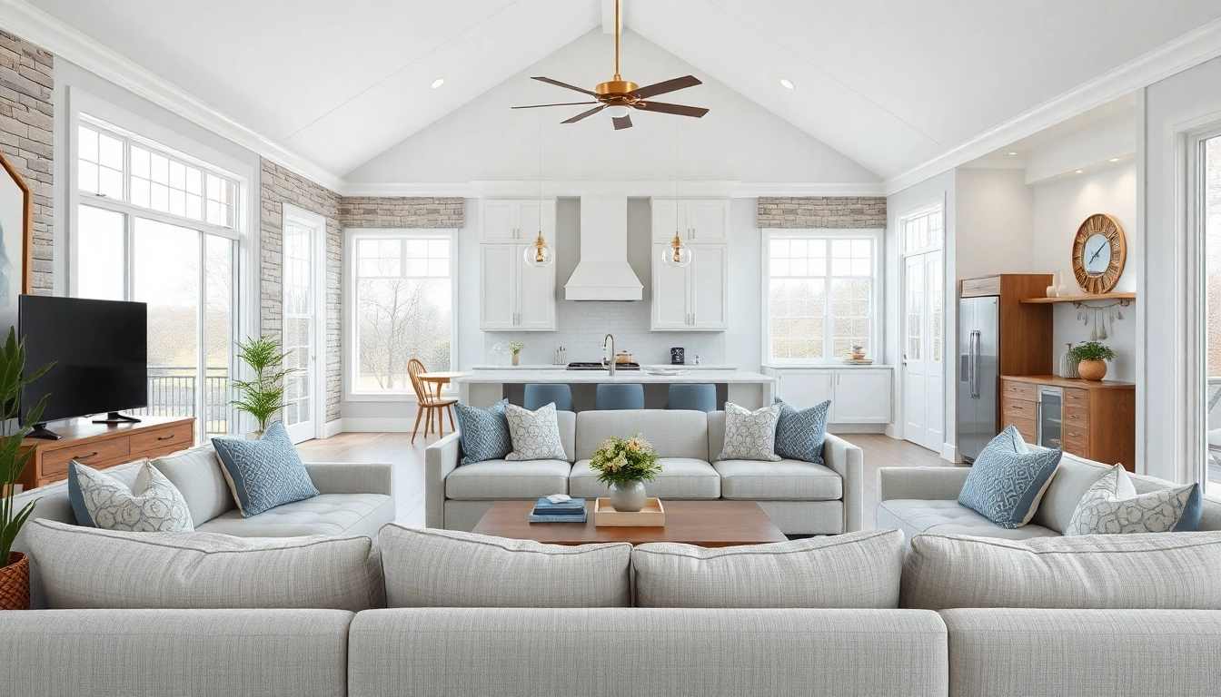 View of a beautifully designed cape cod home addition featuring modern architecture and open spaces.