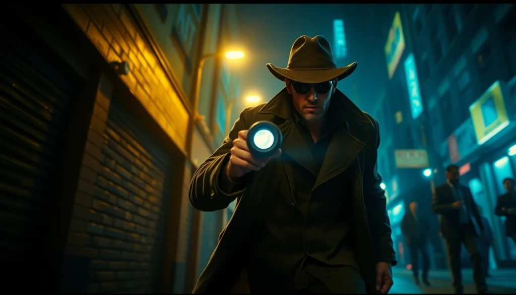 Thrilling character searching in an urban setting, better than Jack Reacher vibe conveyed.