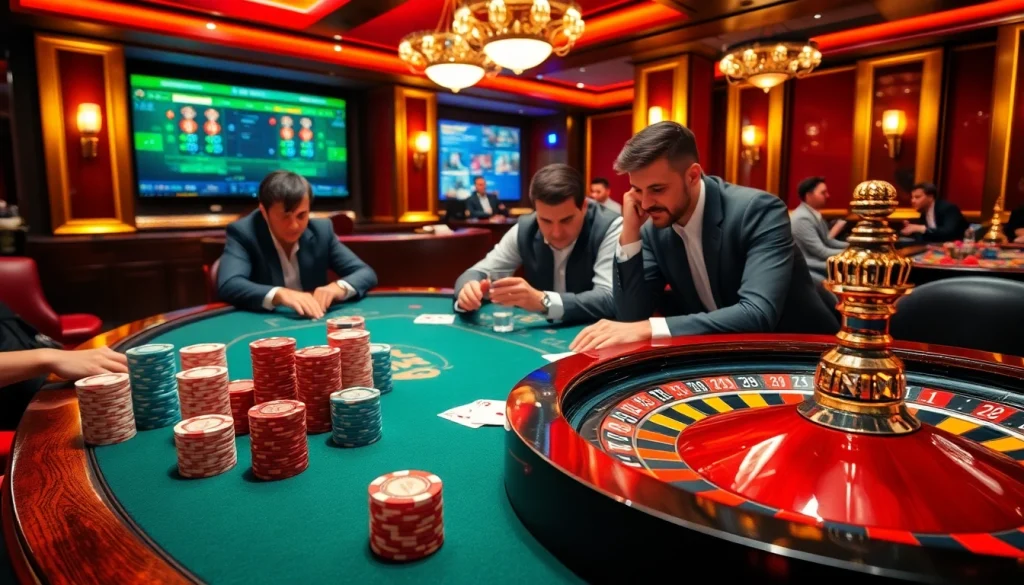 Engage in a thrilling poker game scene featuring kkwin.com with colorful chips and elegant cards.