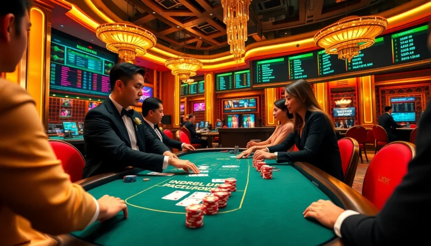 Engage with excitement at RR88's live dealer game, featuring professional dealers and vibrant casino atmosphere.