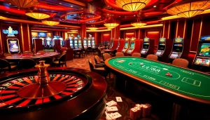 Experience the thrill of UU88 with vibrant casino games, roulette, and poker tables.