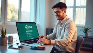 正在使用 WhatsApp Web 的活跃用户，展示 快连VPN 连接。