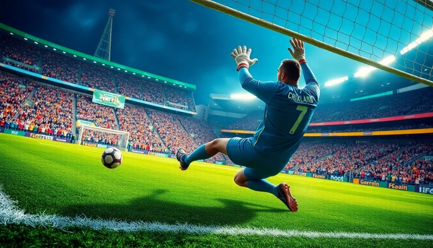 การแสดงผลบอลบ้านในสนามกีฬาแสดงความตื่นเต้นจากประตูที่ช่วยประตูสำคัญ