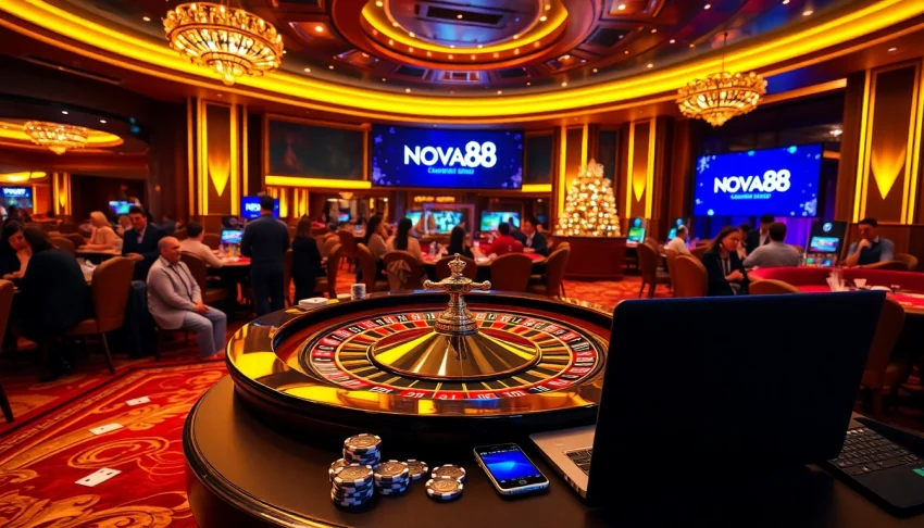 Experience thrilling moments at nova88 with vibrant casino gaming and modern tech integration.