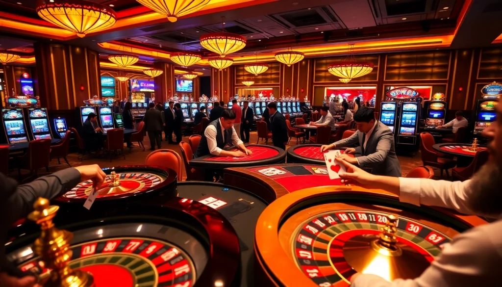Experience the excitement of MM 88 with gamblers betting big on poker and roulette.