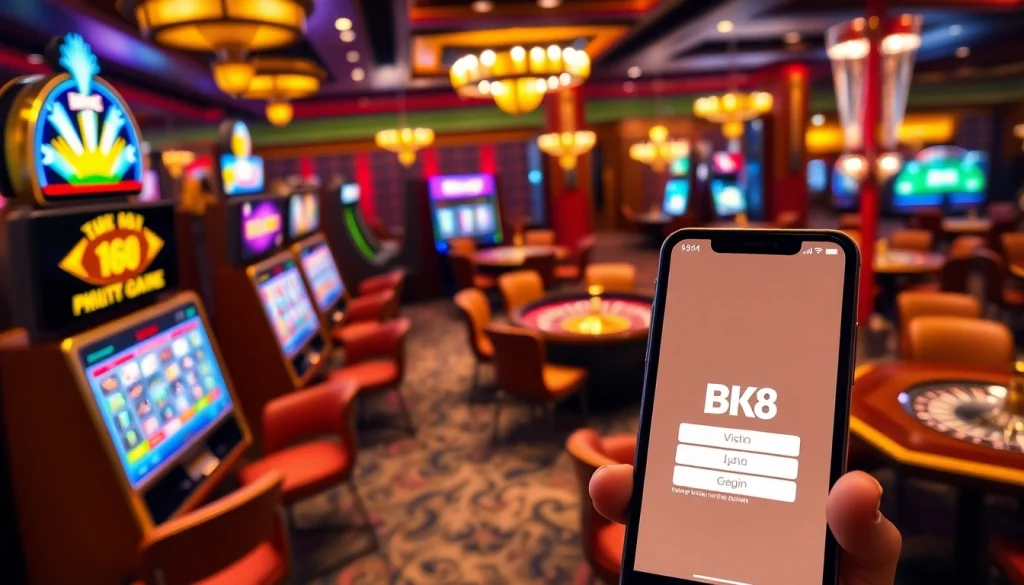 Engage in exciting gameplay at BK8 login with vibrant casino experiences.