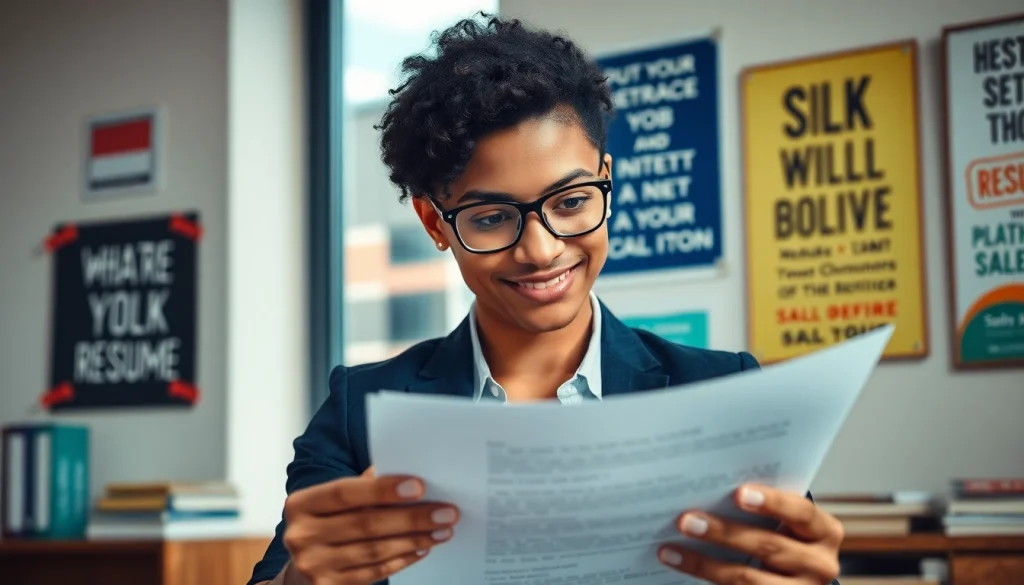 Learn how to get hired for sales jobs fast with a confident job applicant preparing in a bright office.