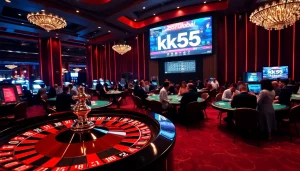 Experience the thrill of gambling at kk55.global with engaging casino games and vibrant atmosphere.