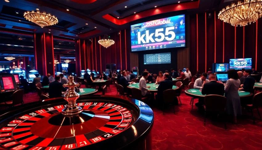Experience the thrill of gambling at kk55.global with engaging casino games and vibrant atmosphere.