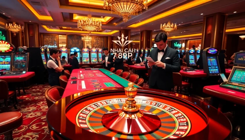 Experience the thrill at Nhà cái 789P with vibrant casino action and luxurious gaming tables.