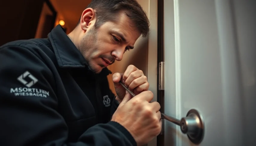 Schlüsselnotdienst Wiesbaden: Türöffnung mit Präzision und Fachkompetenz.