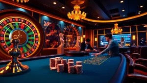 Experience the excitement of PS99 with vibrant casino tables and engaging players.