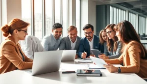 Analyze B2B competitive intelligence in a collaborative business meeting.