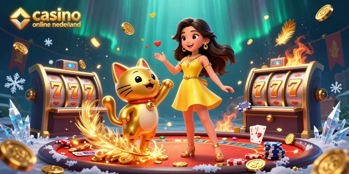 Experience thrilling gameplay at casino online nederland with cheerful characters and vibrant casino elements.