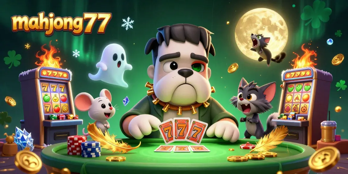 Engage in thrilling gameplay with mahjong777 amidst vibrant casino scenes filled with excitement.