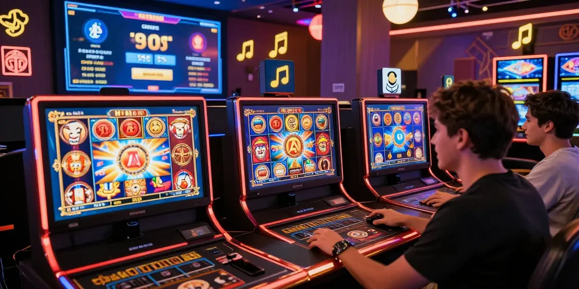 Exciting online gambling scene with players enjoying slot depo 5k games amidst vibrant graphics and engaging gameplay.