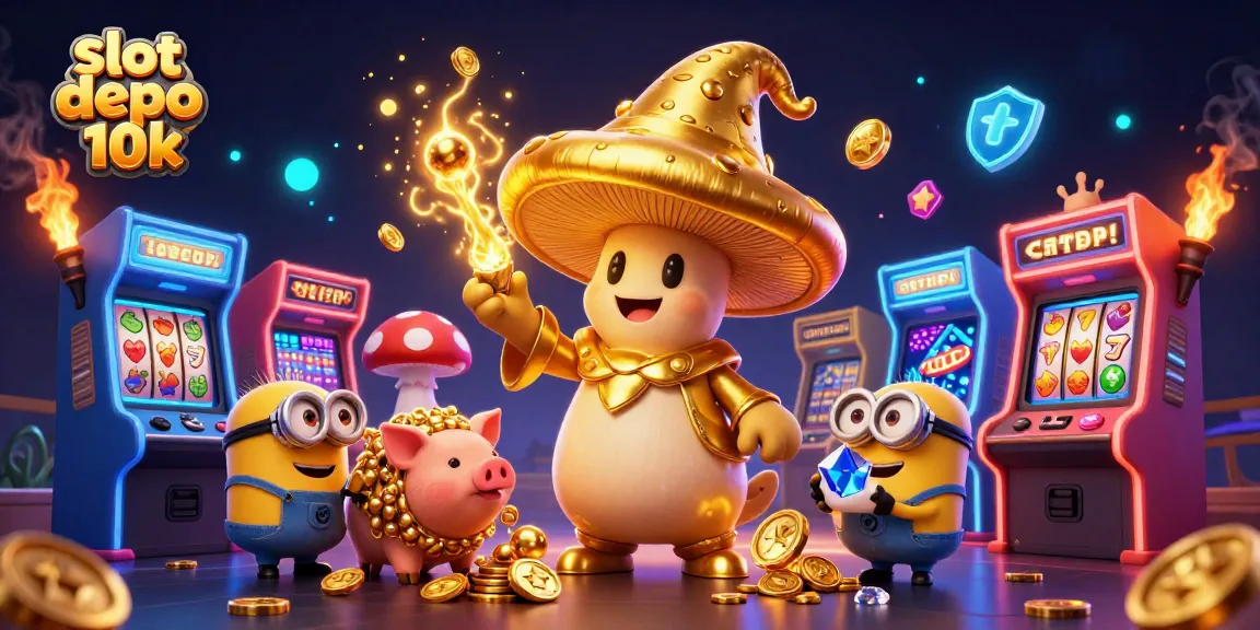 Menangkan slot depo 10k dengan desain kasino yang menakjubkan dan karakter ajaib.