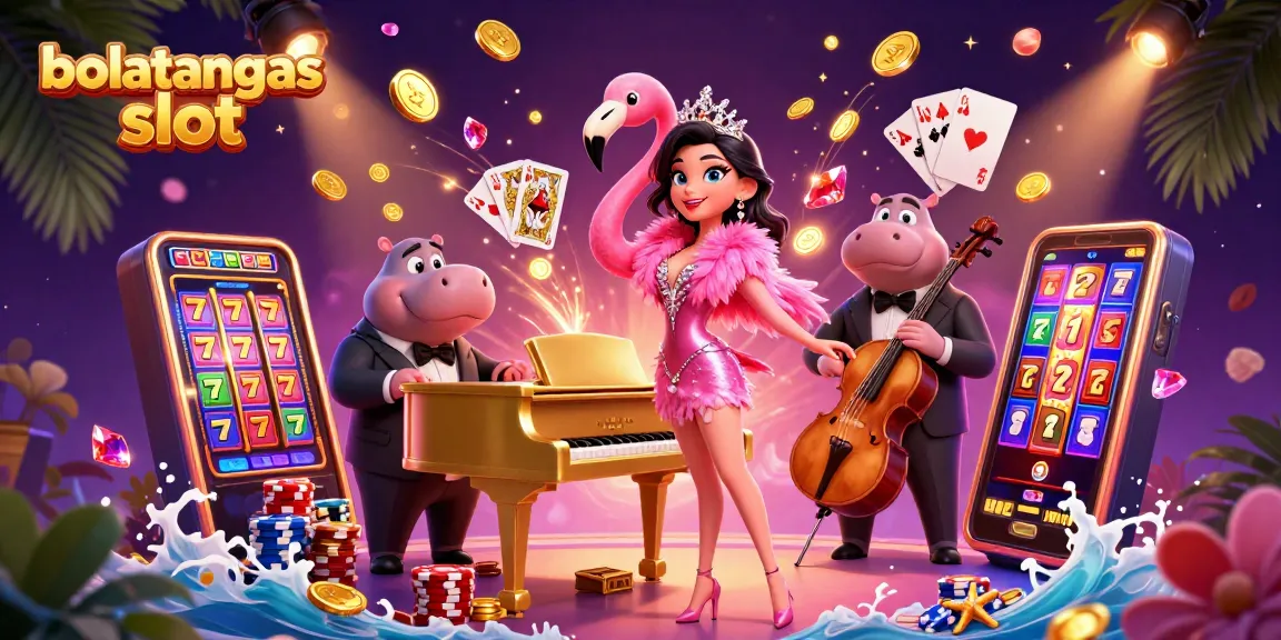Experience bolatangkas slot excitement with vibrant 3D casino characters and dynamic game elements.