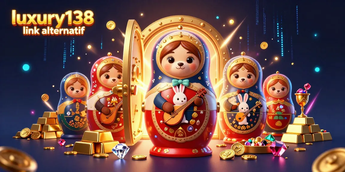 Engage with luxury138 link alternatif through vibrant 3D casino themes featuring bears and gems.