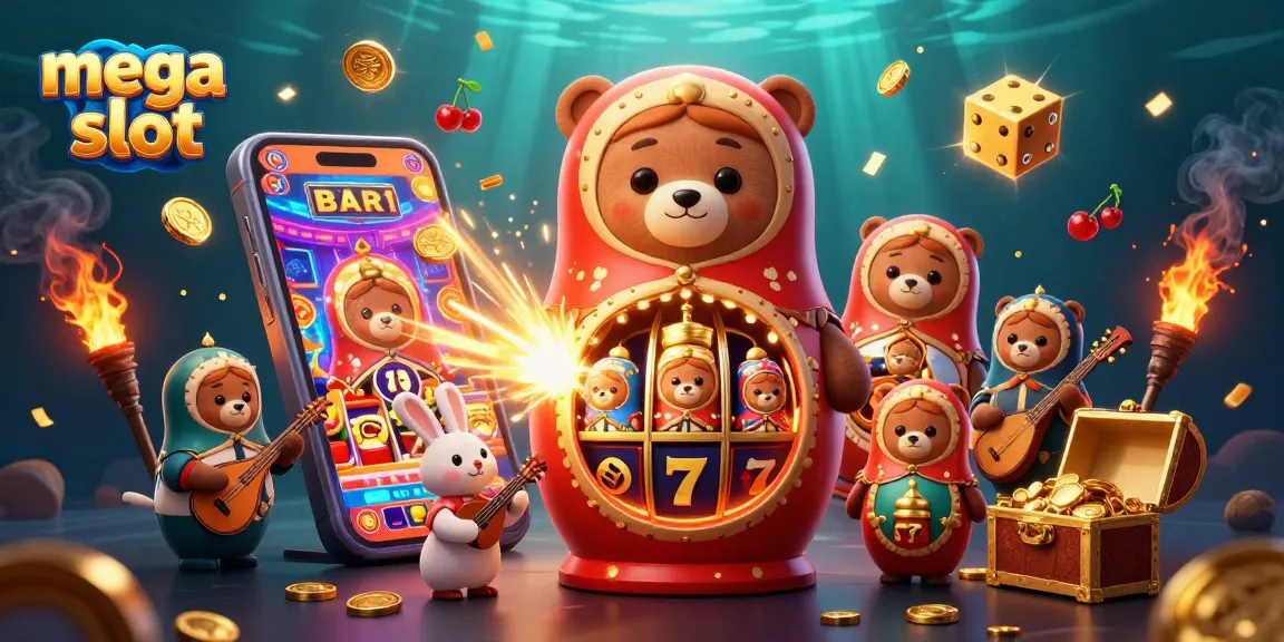 Memenangkan jackpot pada mega slot yang penuh warna dan keberuntungan di kasino online